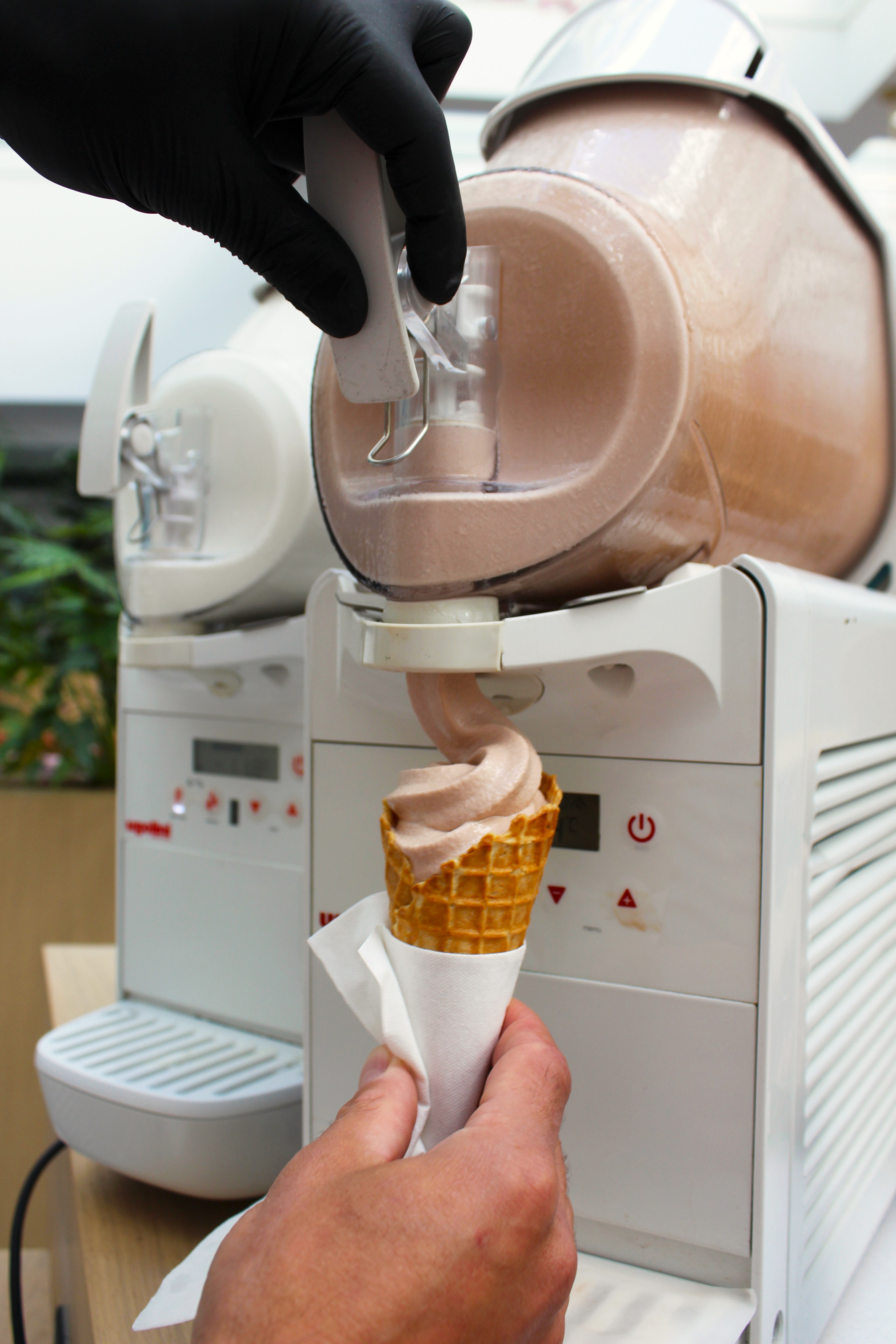 Les Glaces à la crème